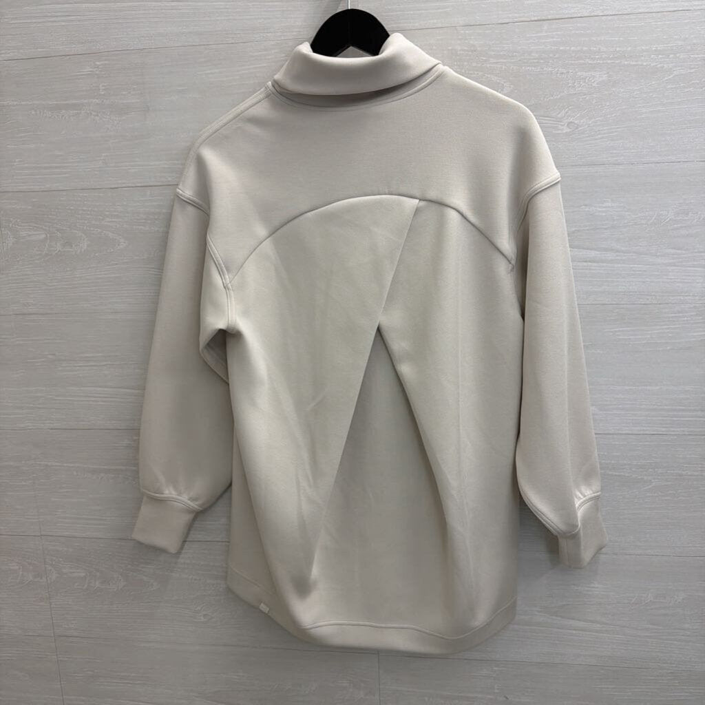 Lululemon Beige Modal Blend Turtleneck Tunic Top 0