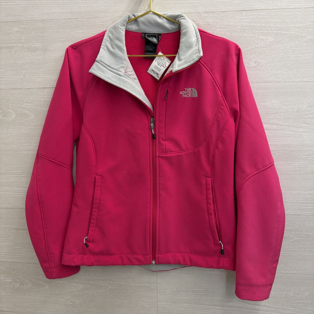 The North Face Pink Zip Up Jacket Medium