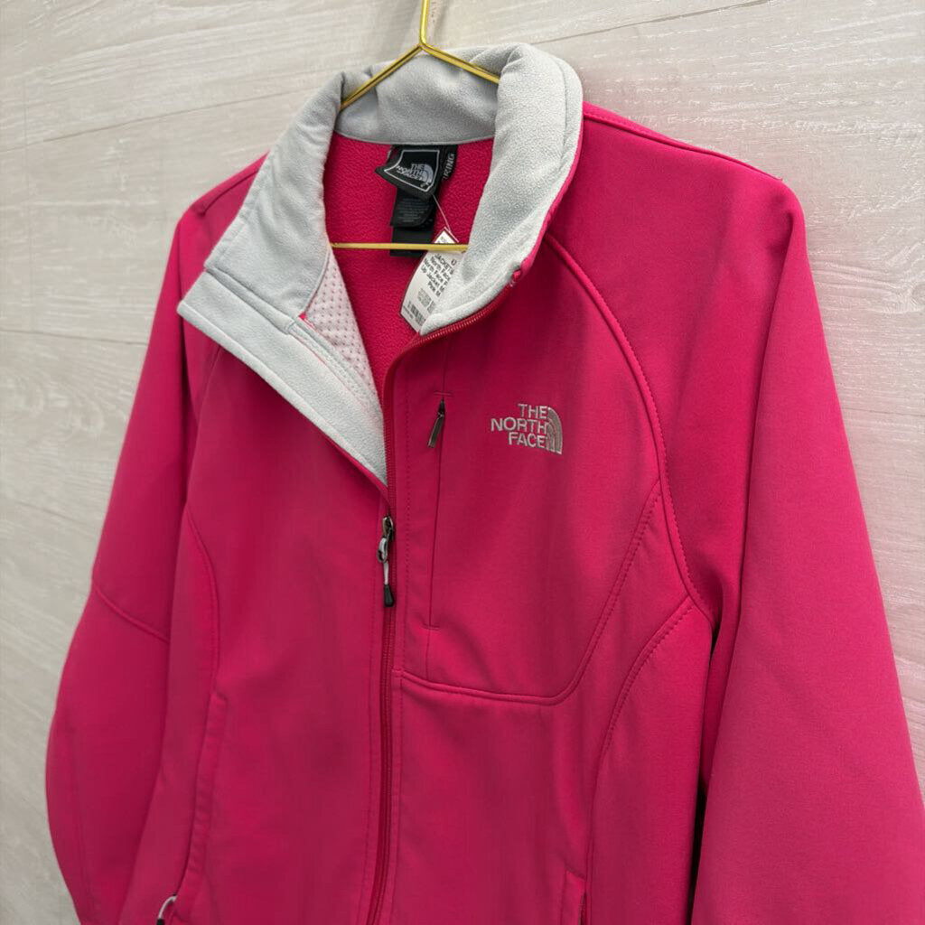 The North Face Pink Zip Up Jacket Medium