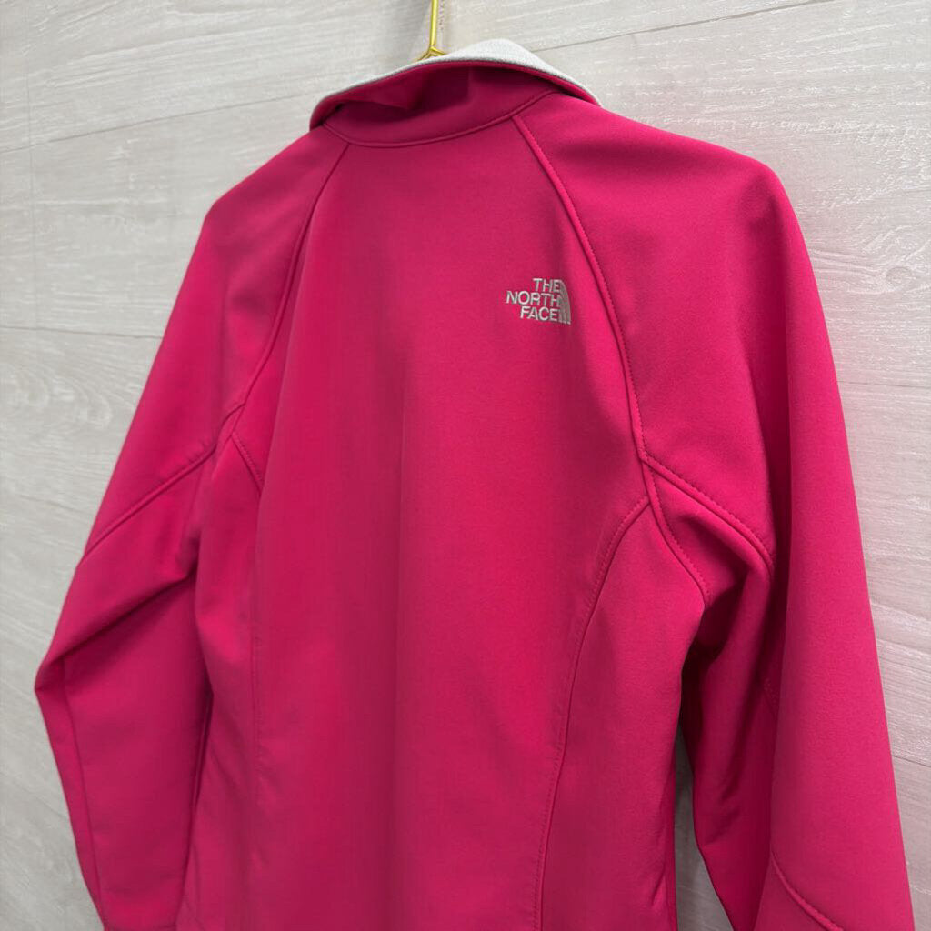 The North Face Pink Zip Up Jacket Medium