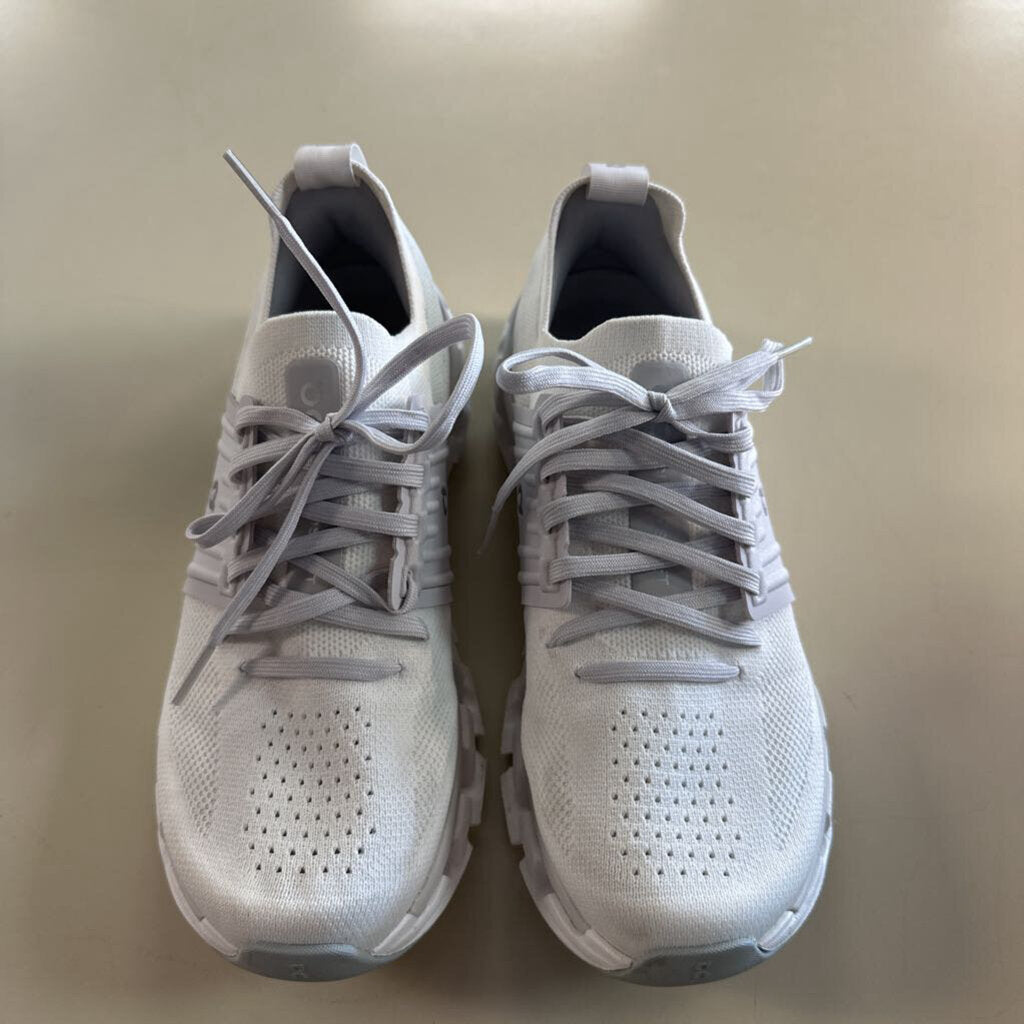 On Cloud White/ Grey Cloudswift 3 Sneakers 7.5