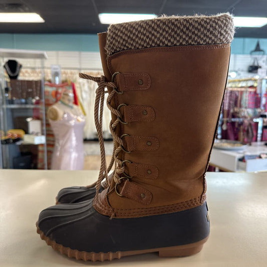 ESprit Brown Bristol EP Tall Duck Boots 7