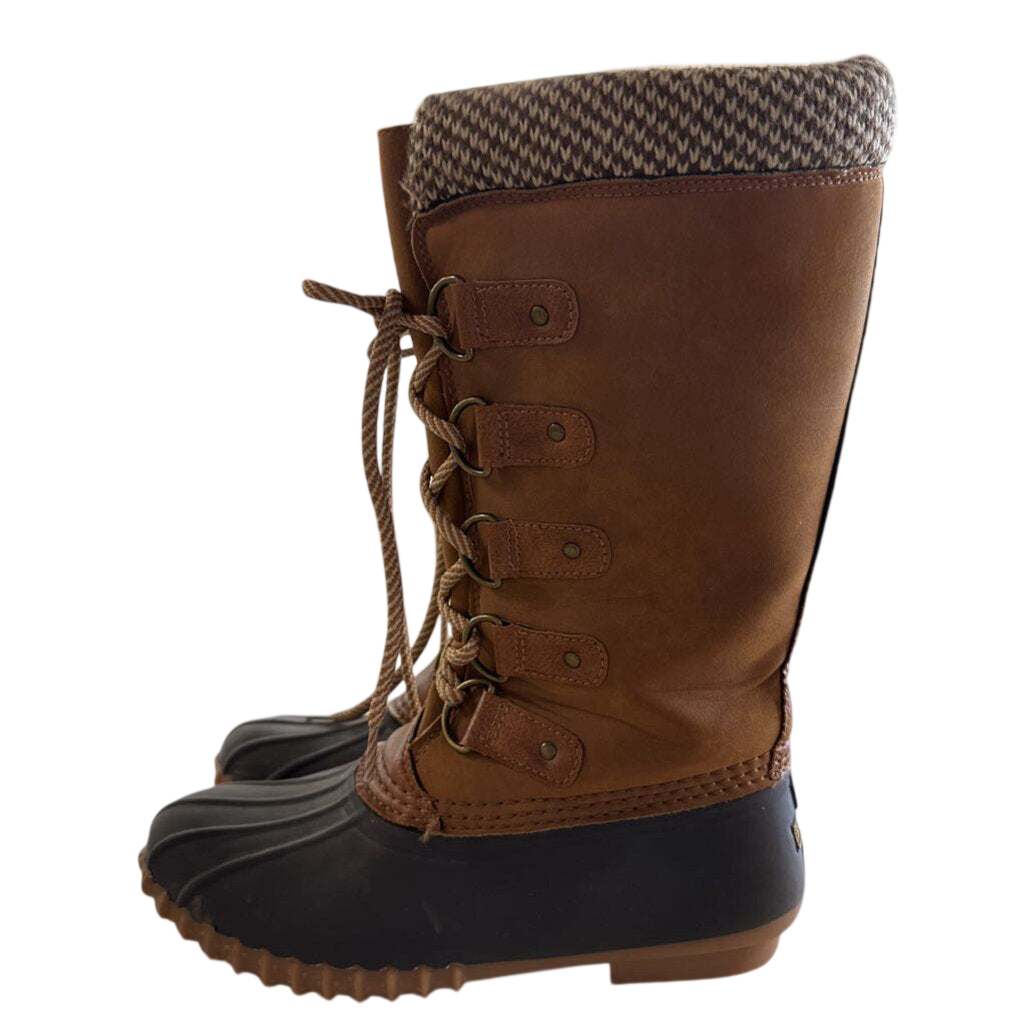 ESprit Brown Bristol EP Tall Duck Boots 7