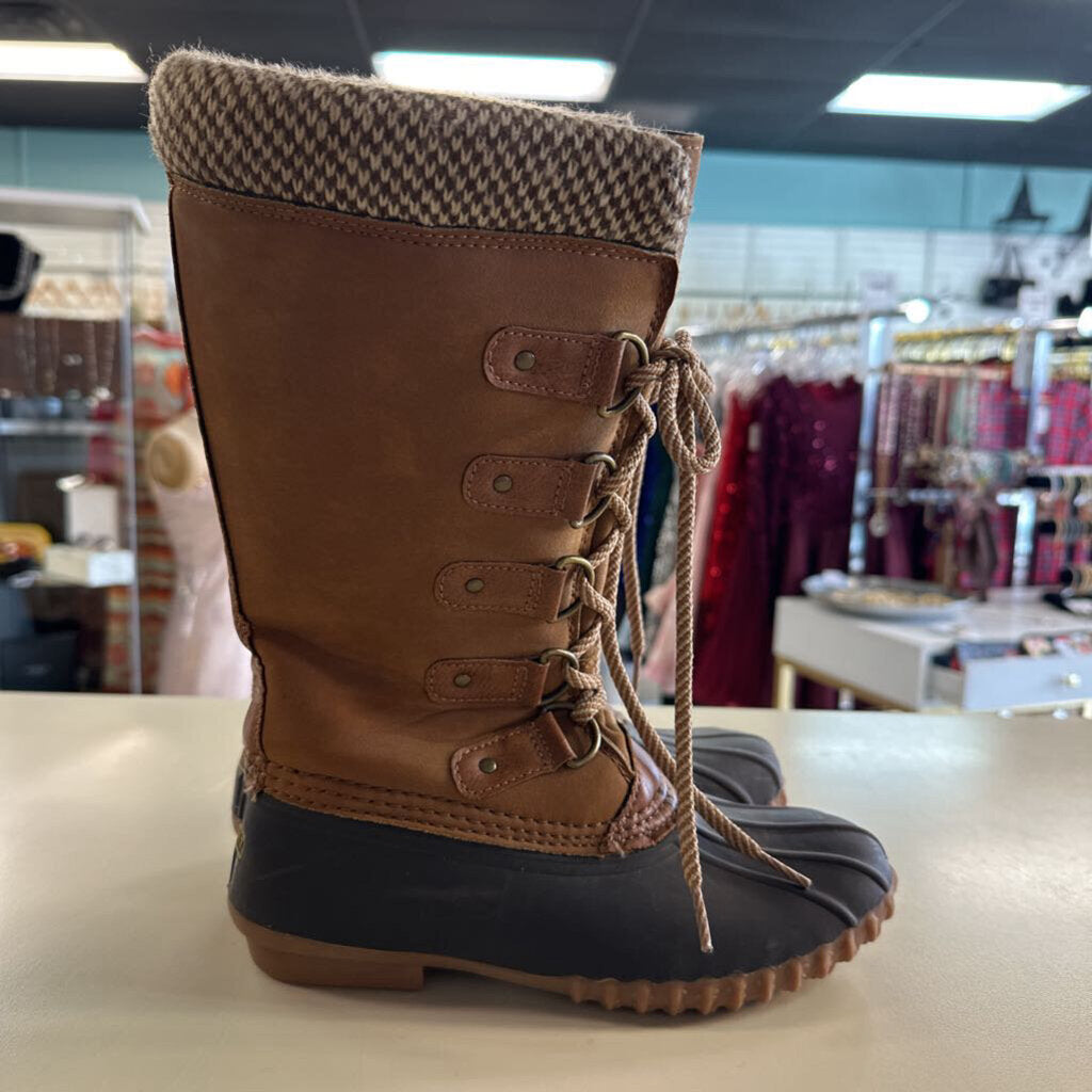 ESprit Brown Bristol EP Tall Duck Boots 7