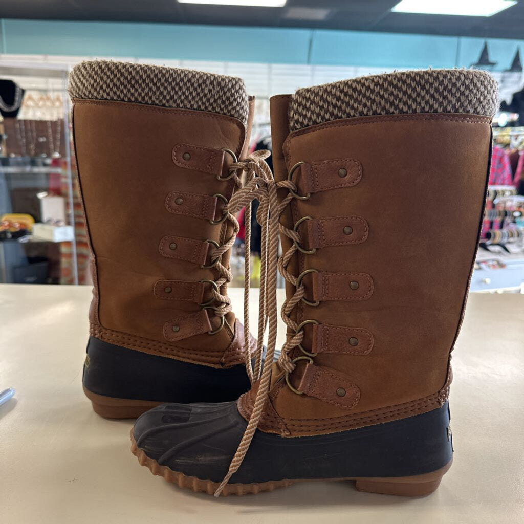 ESprit Brown Bristol EP Tall Duck Boots 7