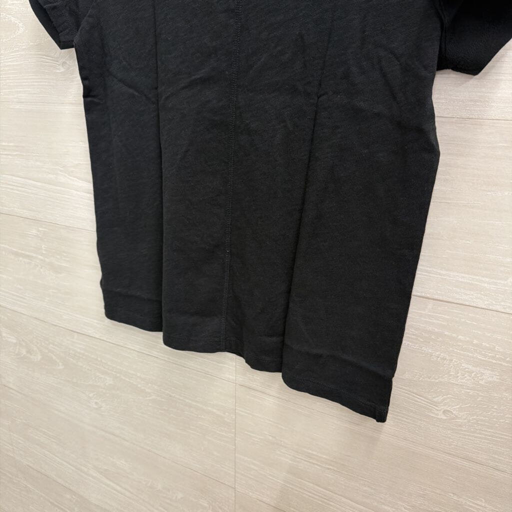 J Crew Black Short Sleeve Girlfriend Tee Medium