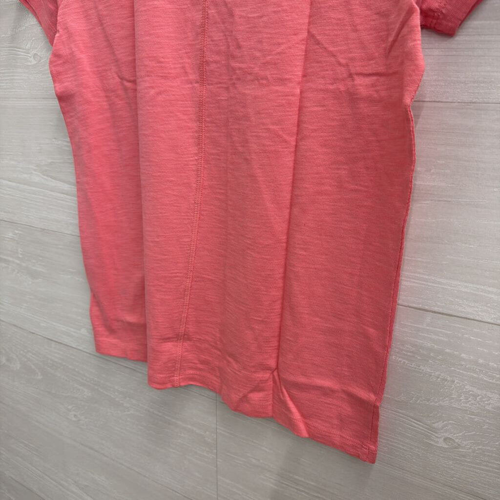J Crew Pink Short Sleeve Girlfriend Tee Medium