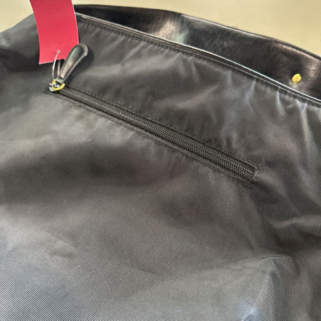 Kenneth Cole Reaction Black Hobo Shoulder Purse
