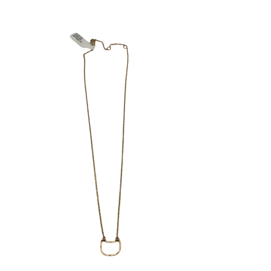 Gold Dainty Cat Outline Necklace