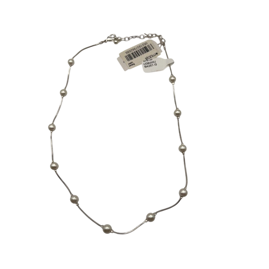 Silver/ Pearl Necklace