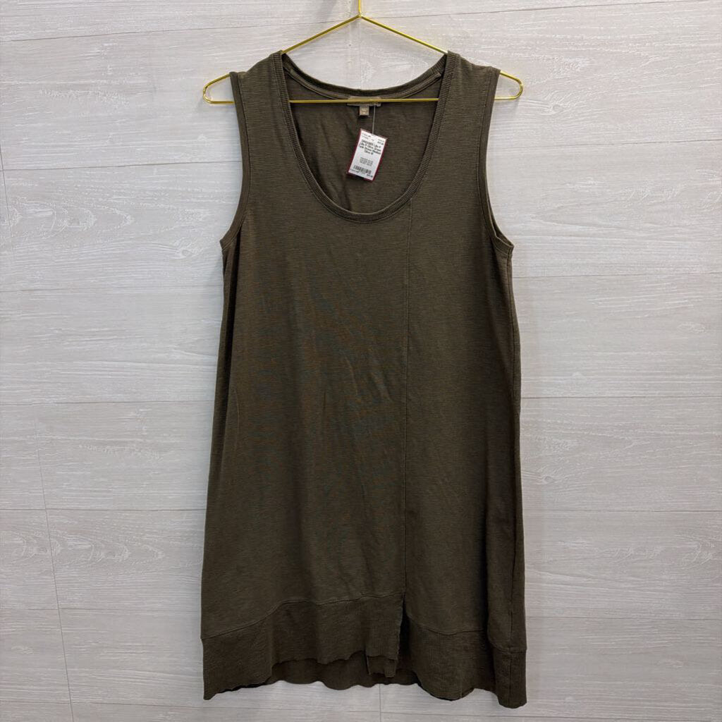 Lilla P Olive Green Tank Dress Medium