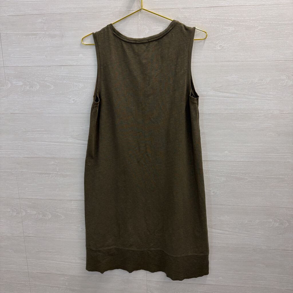 Lilla P Olive Green Tank Dress Medium