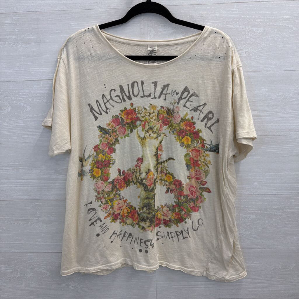 Magnolia Pearl Floral Peace "Love for Love's Sake" O/S