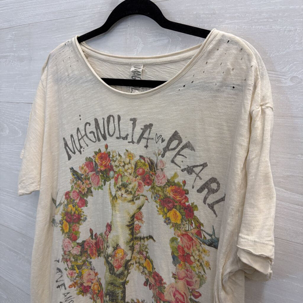 Magnolia Pearl Floral Peace "Love for Love's Sake" O/S
