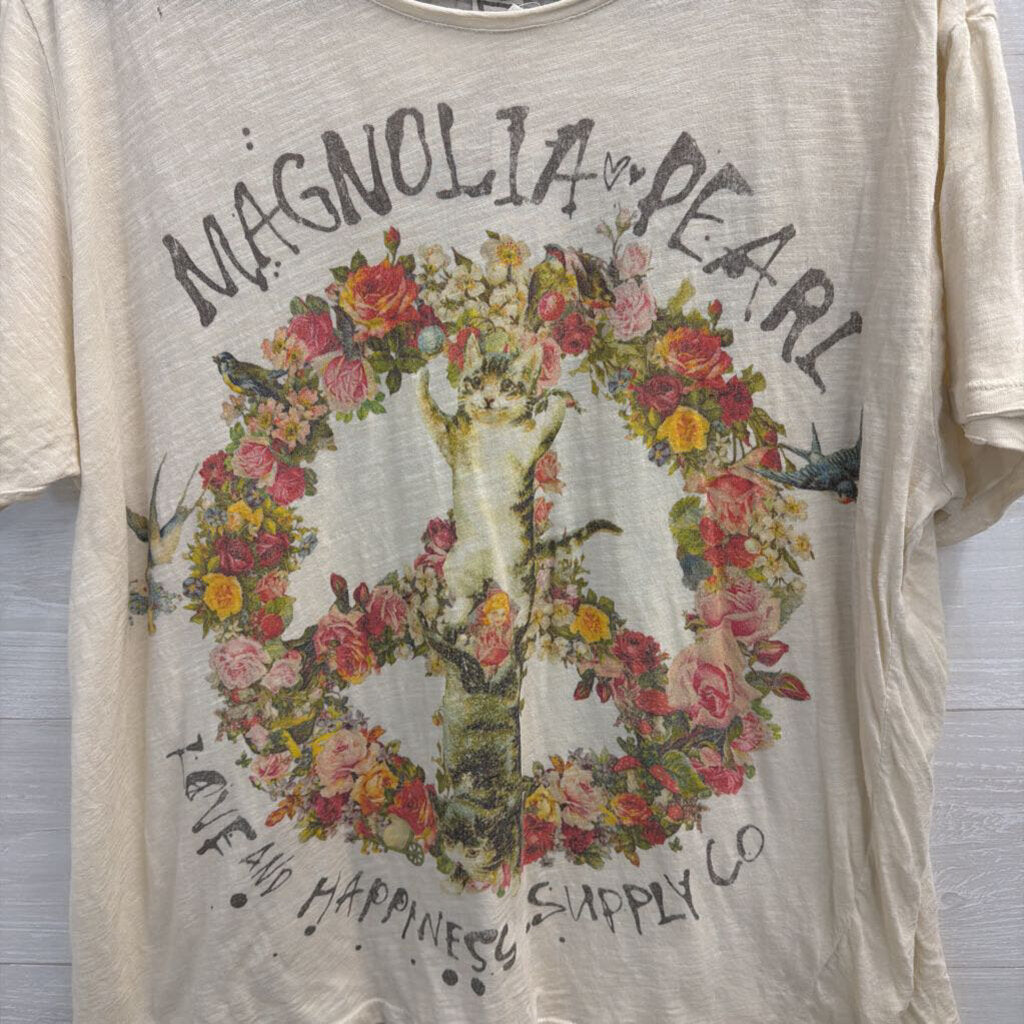 Magnolia Pearl Floral Peace "Love for Love's Sake" O/S