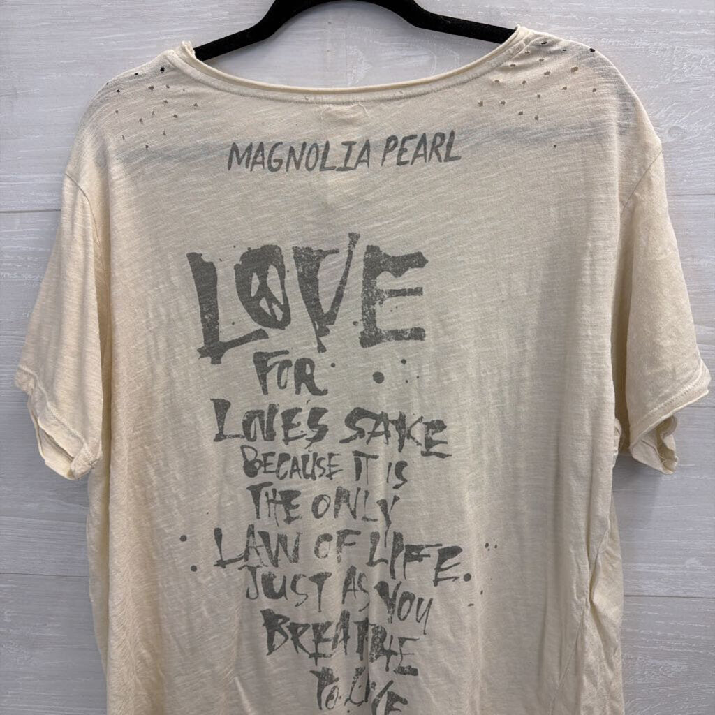 Magnolia Pearl Floral Peace "Love for Love's Sake" O/S