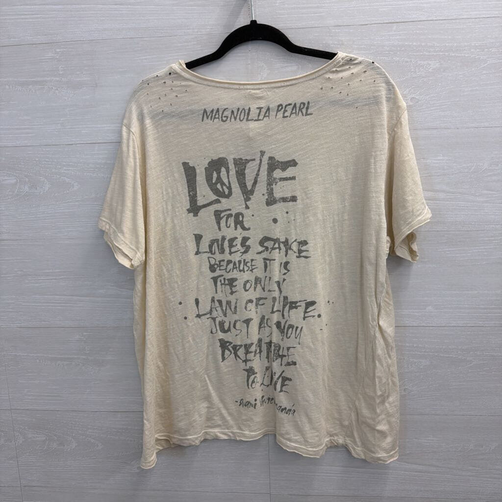 Magnolia Pearl Floral Peace "Love for Love's Sake" O/S