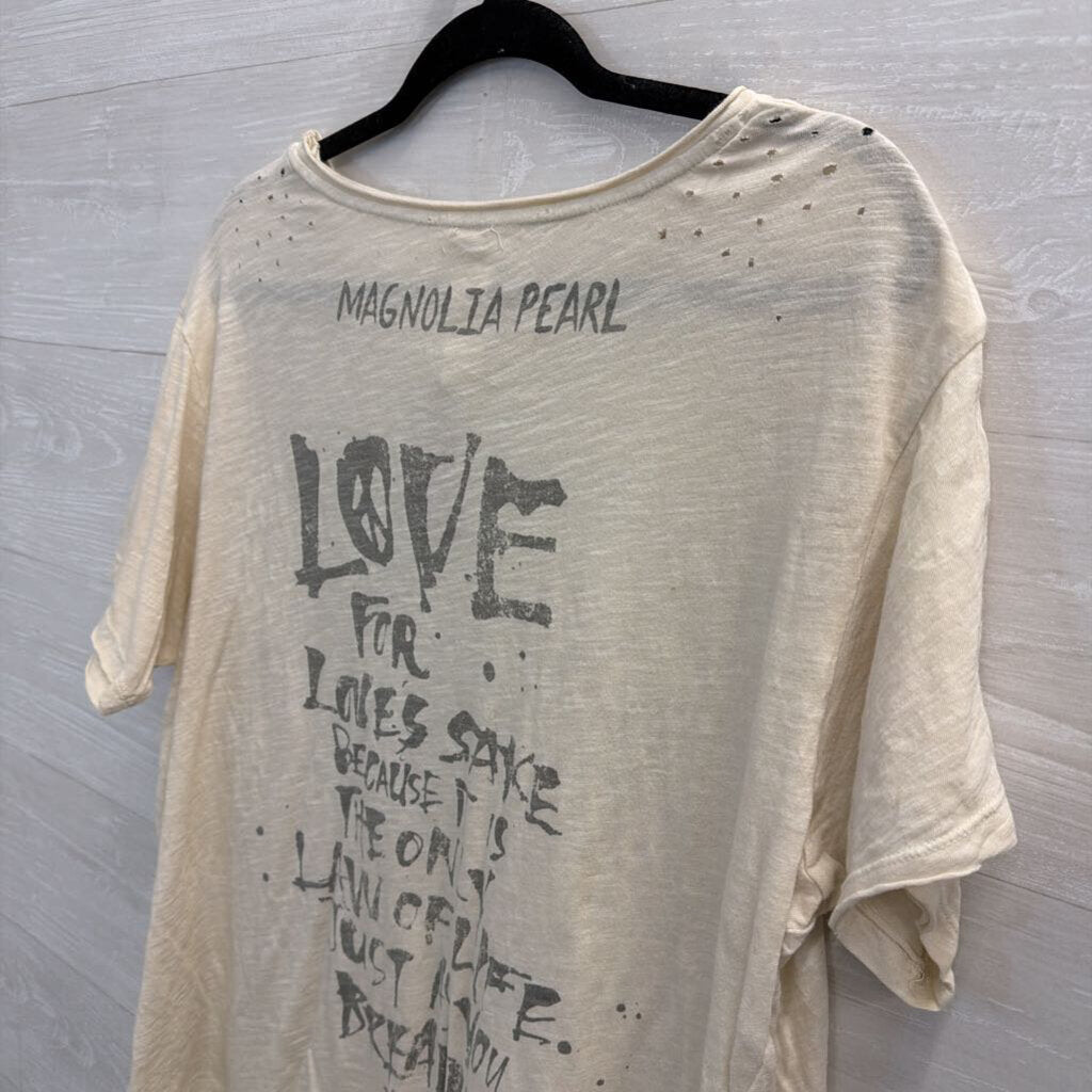 Magnolia Pearl Floral Peace "Love for Love's Sake" O/S