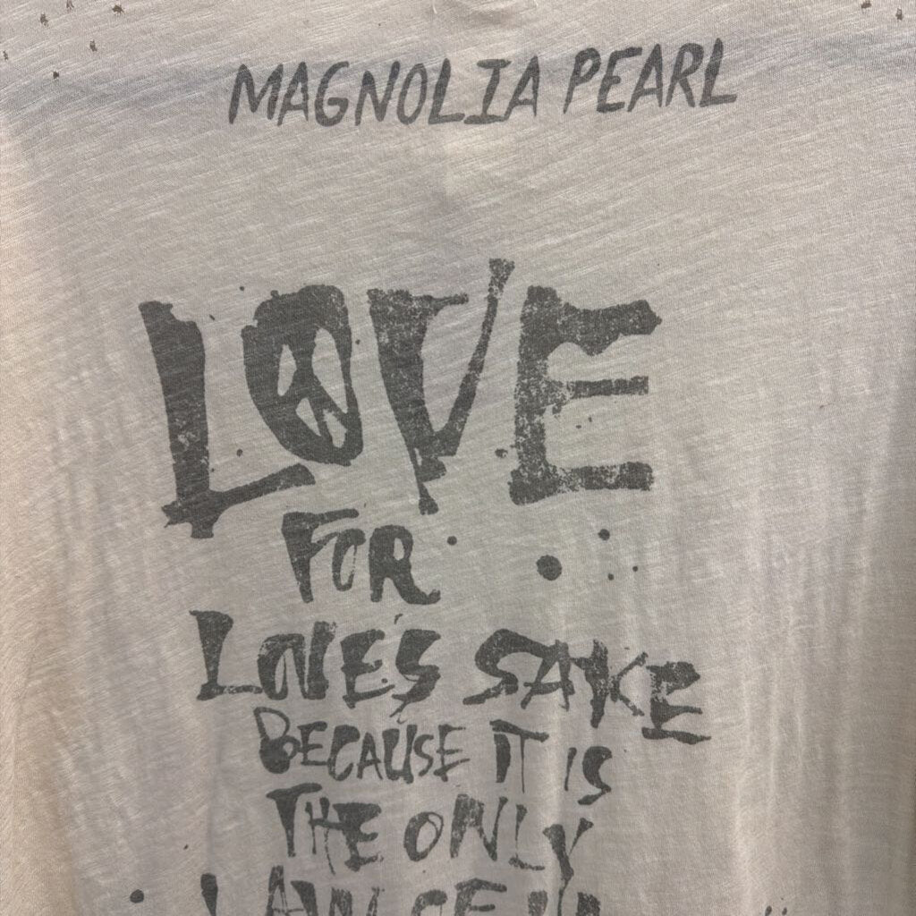 Magnolia Pearl Floral Peace "Love for Love's Sake" O/S