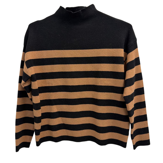 Black/Brown Striped Sweater Medium