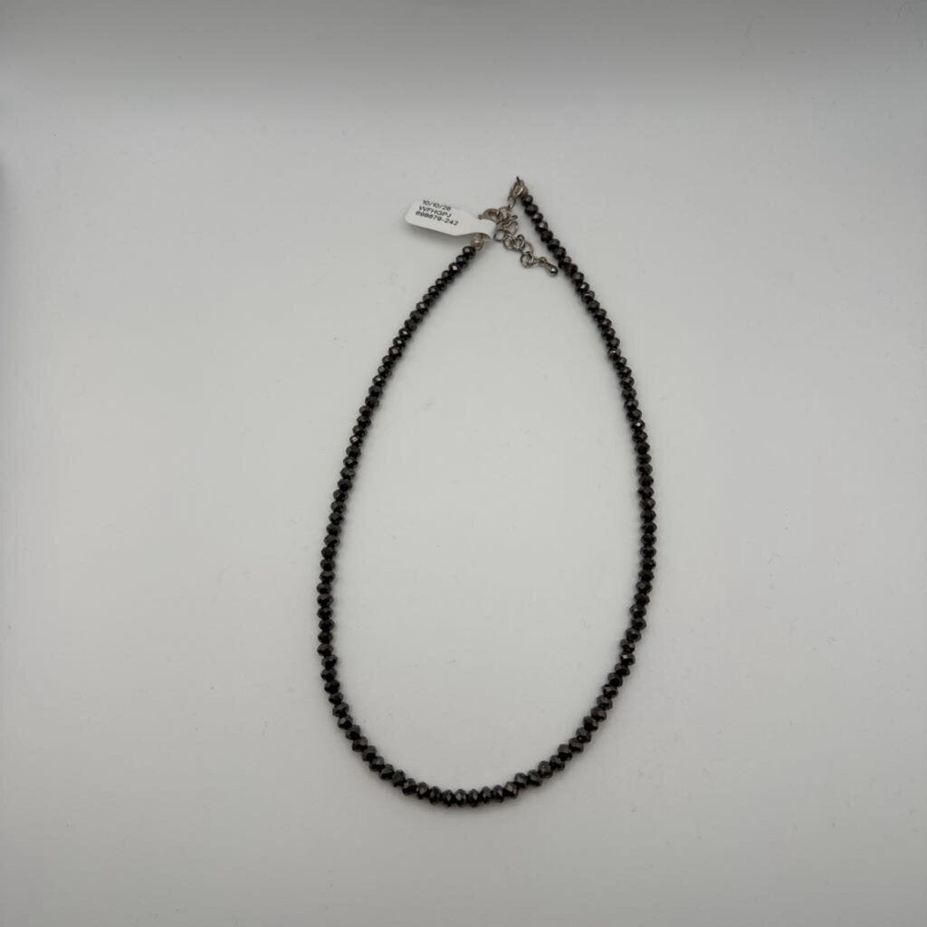 Charcoal Sparkly Chocker Necklace