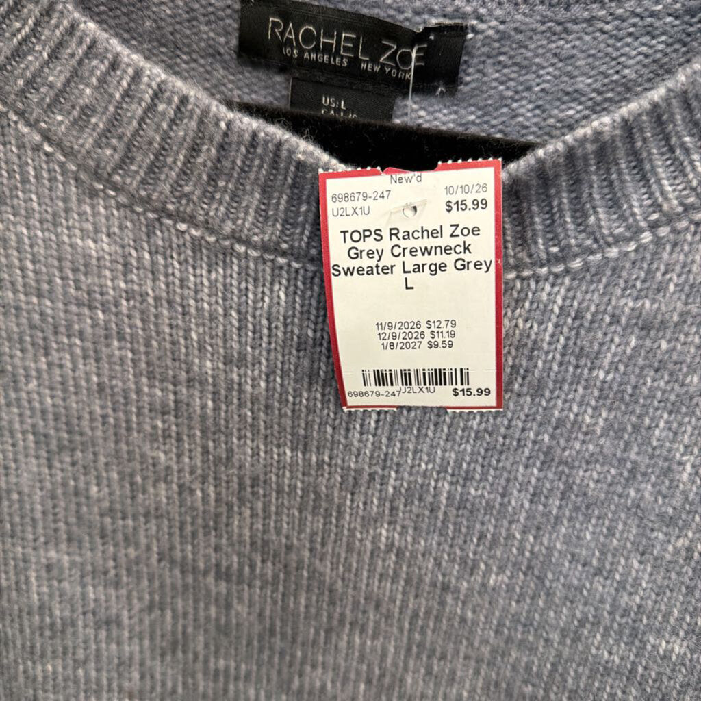 Grey Crewneck Sweater Large