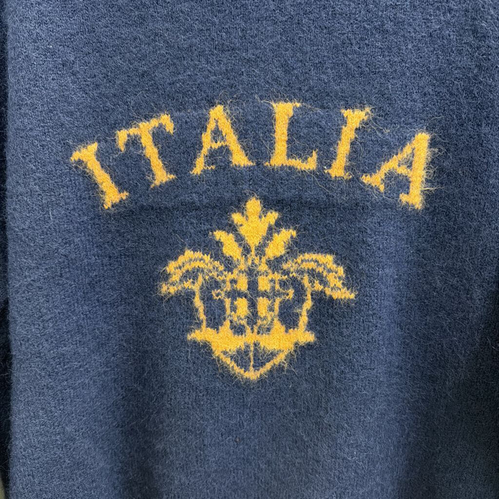 Italia Navy Sweater Large