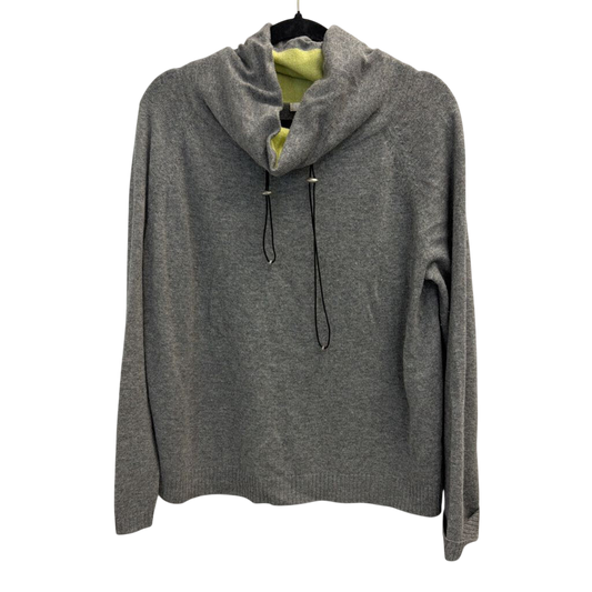 Lisa Todd Grey/Lime Sweater Large