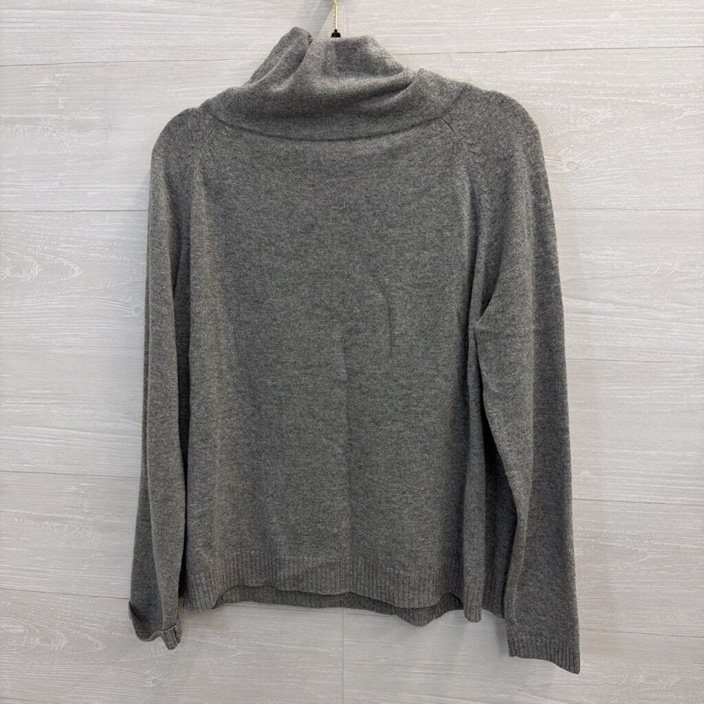 Lisa Todd Grey/Lime Sweater Large