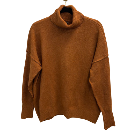 Brown Turtleneck Sweater Small