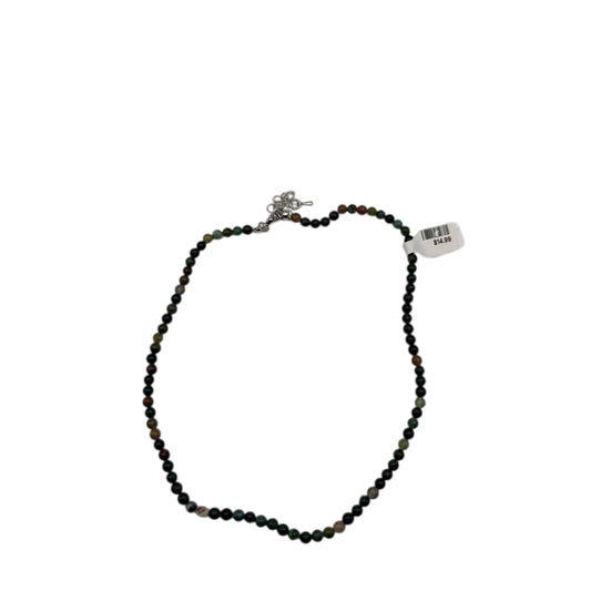 Small Earth Tone Beaded Necklace