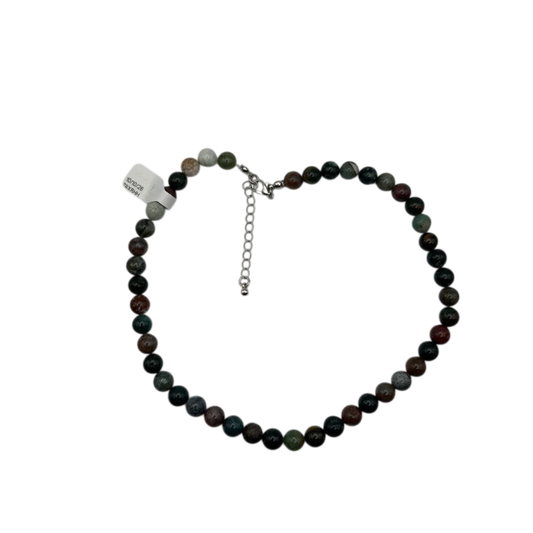 Large Earth Tone Beaded Necklace
