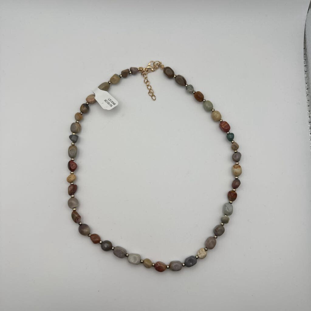 Stone Beaded Necklace