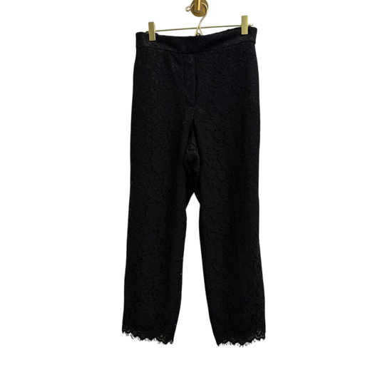 J. Crew Black Lace Pants Size 14