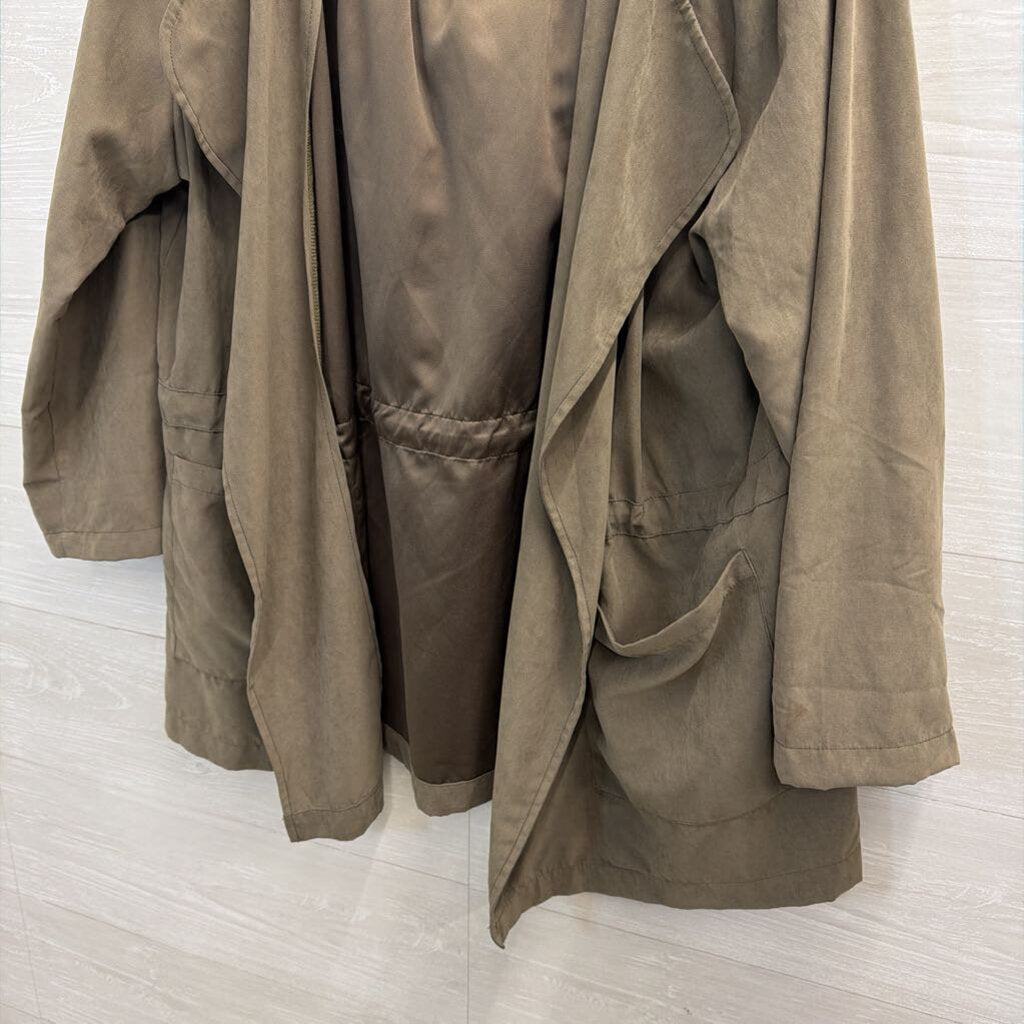 Olive Green Light Weight Jacket Large