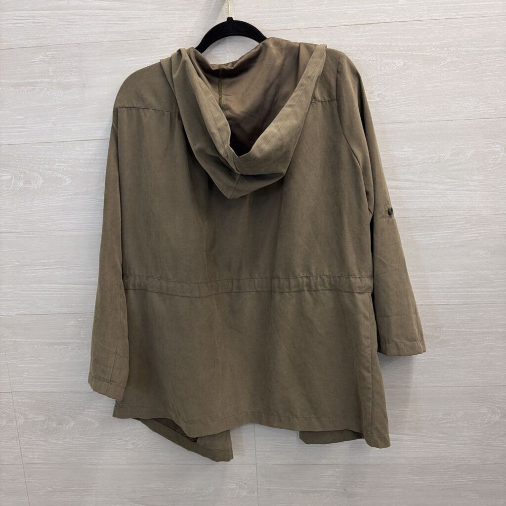Olive Green Light Weight Jacket Large