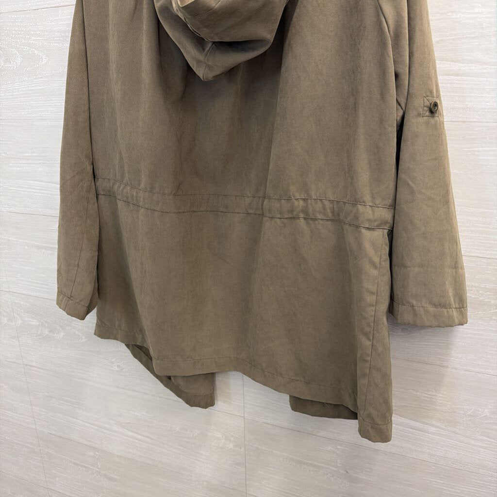 Olive Green Light Weight Jacket Large