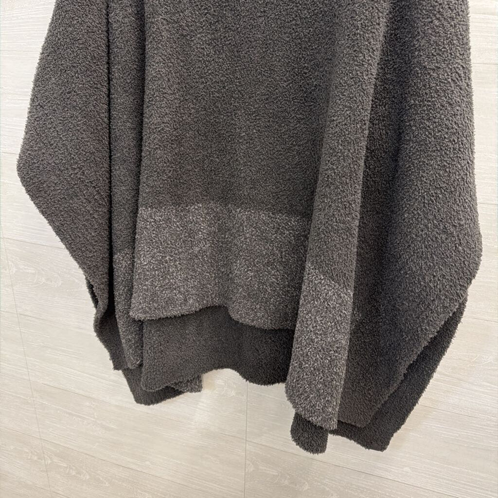 Barefoot Dreams Grey Poncho Sweater O/S