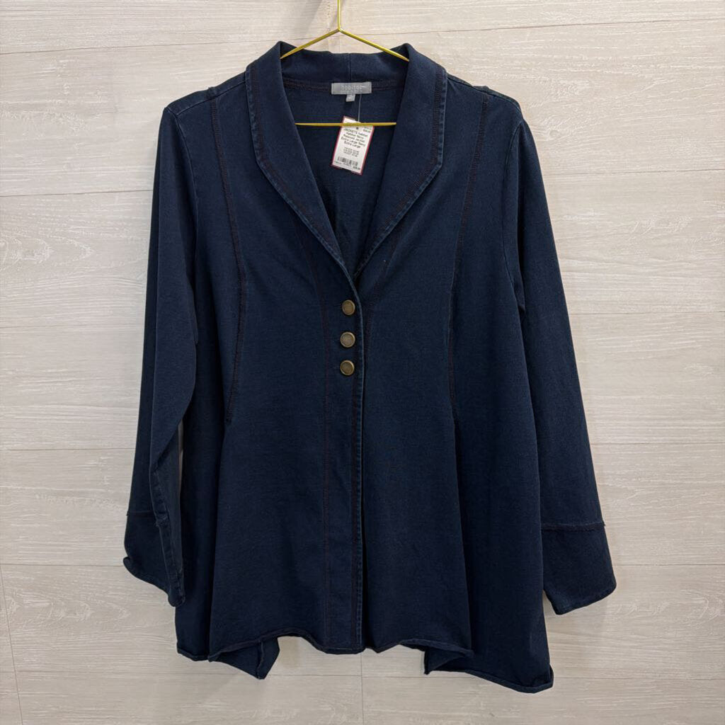 Habitat Navy Relaxed Jacket Extra Large