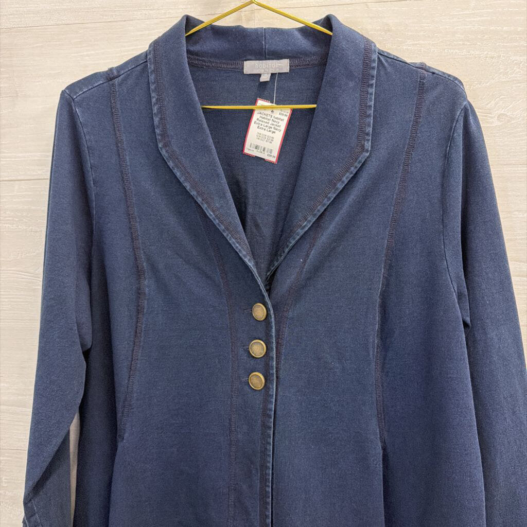 Habitat Navy Relaxed Jacket Extra Large