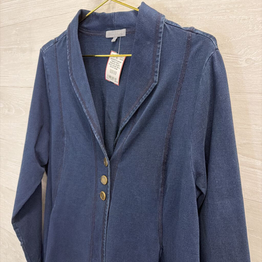 Habitat Navy Relaxed Jacket Extra Large