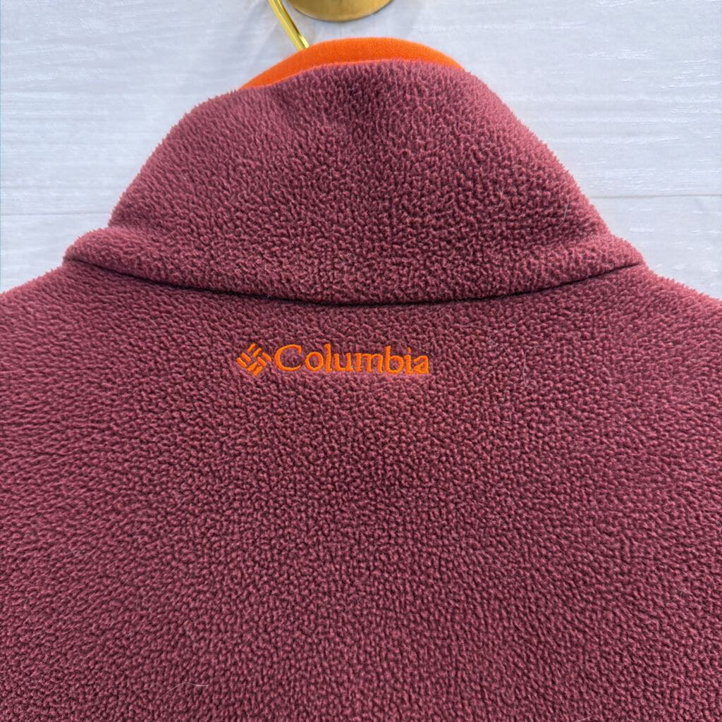 Columbia Virginia Tech Hokies Fleece Vest Extra Large