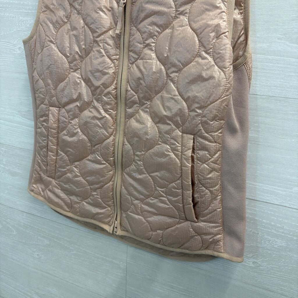 J. Crew Blush Puffer Vest Small