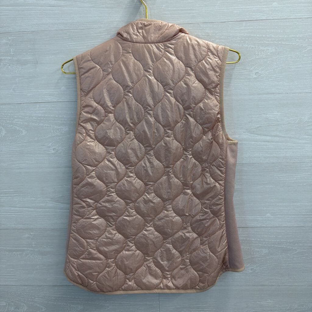 J. Crew Blush Puffer Vest Small
