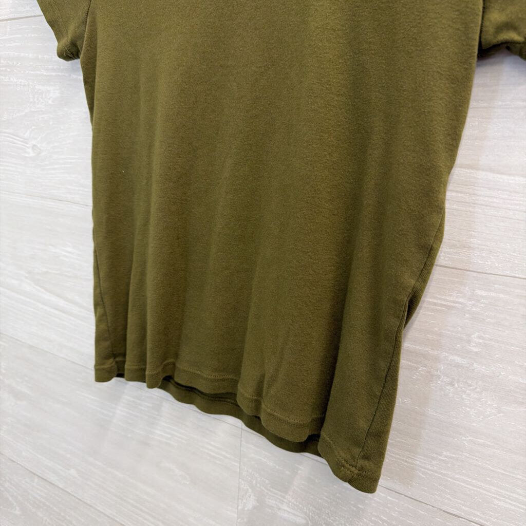 John Galt Olive Green Crop Top Extra Small