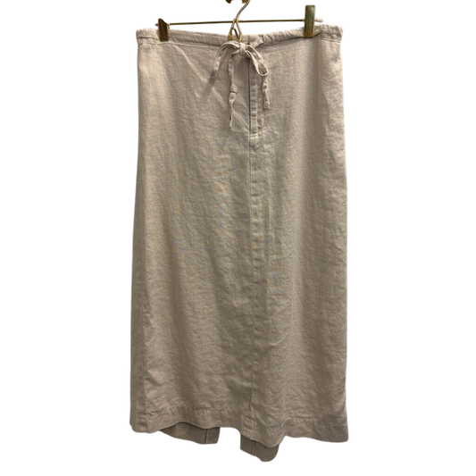Gap 100% Linen Maxi Drawstring Skirt 4