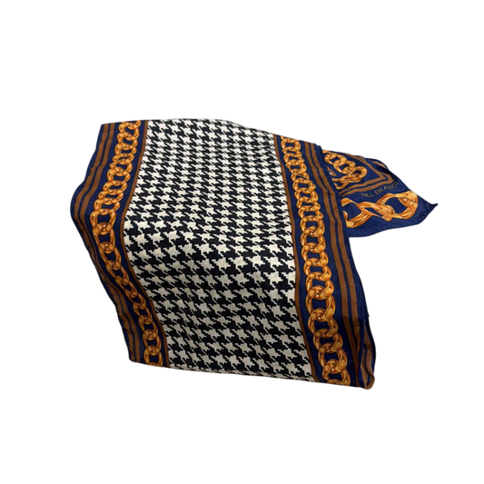 Bill Blass Chain/Herringbone Scarf