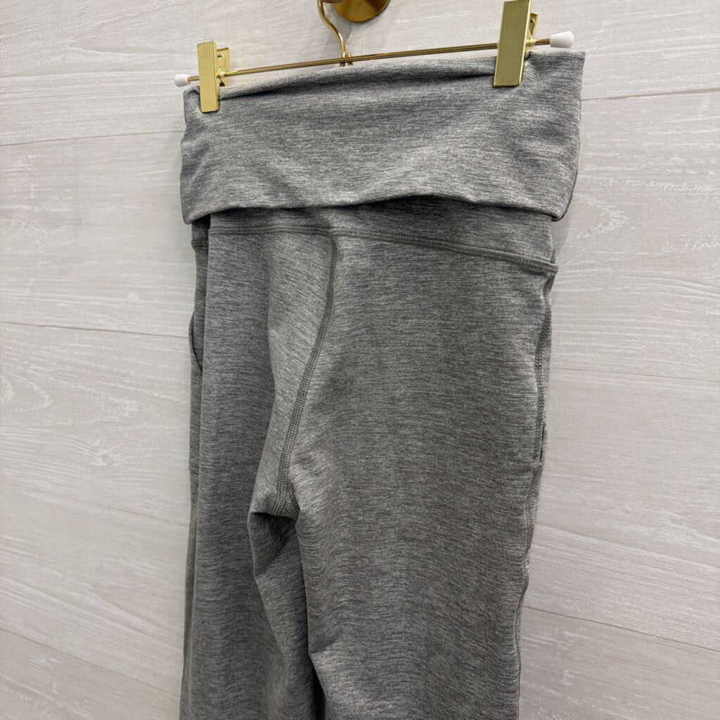 Offline by Aerie Grey Flare Leg Fold Over Leggings Small