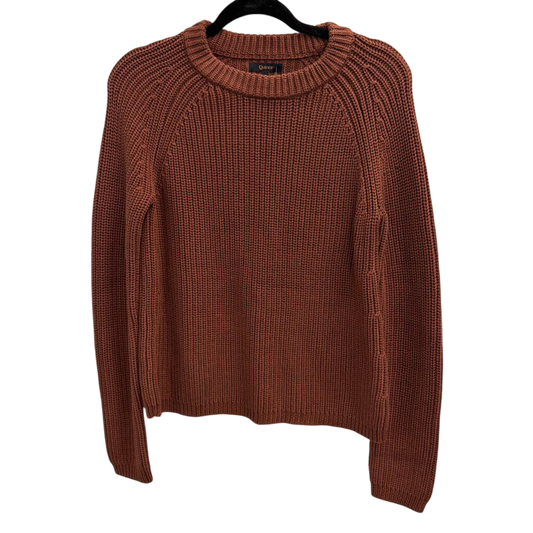 Quince 100% Cotton Brown Knit Sweater Extra Small