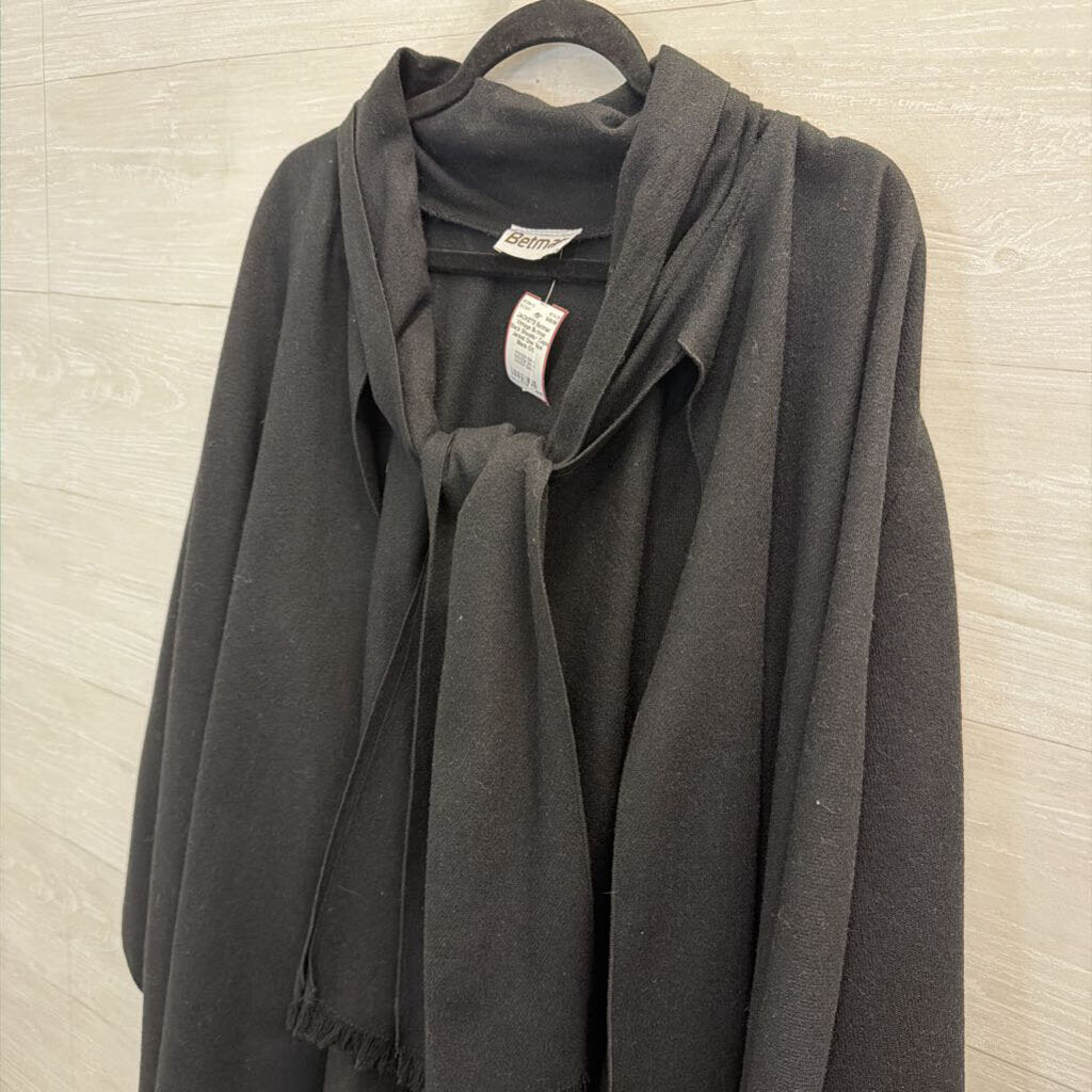 Vintage Betmar Black Shoulder Cape Jacket One Size